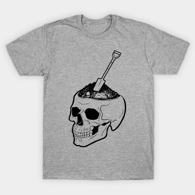 Skull T-Shirt by akka_designs